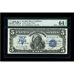 Fr. 280 $5 1899 Mule Silver Certificate PMG