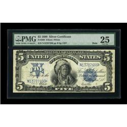 Fr. 280 $5 1899 Mule Silver Certificate PMG Very