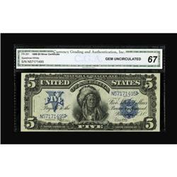 Fr. 281 $5 1899 Silver Certificate CGA Gem
