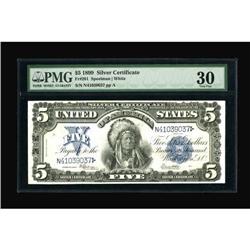 Fr. 281 $5 1899 Silver Certificate PMG Very Fine
