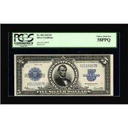 Fr. 282 $5 1923 Silver Certificate PCGS Choice