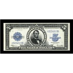 Fr. 282 $5 1923 Silver Certificate Extremely