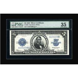 Fr. 282 $5 1923 Silver Certificate PMG Choice