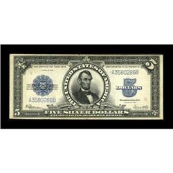 Fr. 282 $5 1923 Silver Certificate Very Fine.