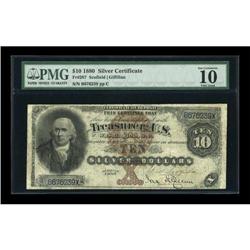 Fr. 287 $10 1880 Silver Certificate PMG Very