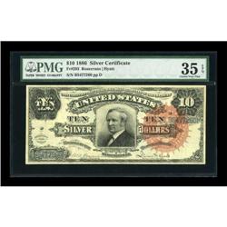 Fr. 293 $10 1886 Silver Certificate PMG Choice