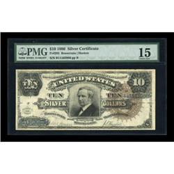 Fr. 295 $10 1886 Silver Certificate PMG Choice