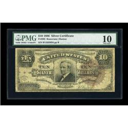Fr. 295 $10 1886 Silver Certificate PMG Very