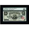 Image 1 : Fr. 299 $10 1891 Silver Certificate PMG