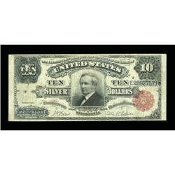 Fr. 301 $10 1891 Silver Certificate Fine-Very