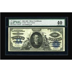 Fr. 321 $20 1891 Silver Certificate PMG