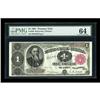 Image 1 : Fr. 350 $1 1891 Treasury Note PMG Choice