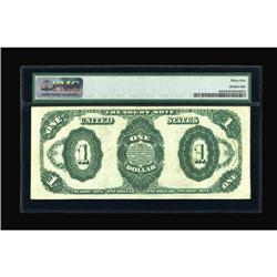 Fr. 352 $1 1891 Treasury Note PMG Choice Very
