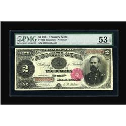 Fr. 356 $2 1891 Treasury Note PMG About