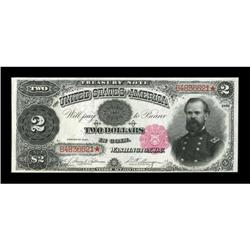 Fr. 357 $2 1891 Treasury Note Gem New.