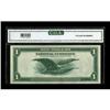 Image 2 : Fr. 710 $1 1918 Federal Reserve Bank Note CGA