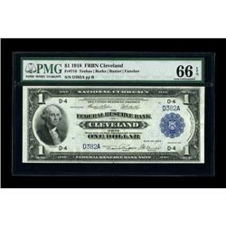 Fr. 718 $1 1918 Federal Reserve Bank Note PMG