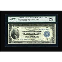 Fr. 731 $1 1918 Federal Reserve Bank Note PMG