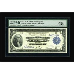 Fr. 734 $1 1918 Federal Reserve Bank Note PMG