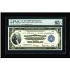 Image 1 : Fr. 743 $1 1918 Federal Reserve Bank Note PMG