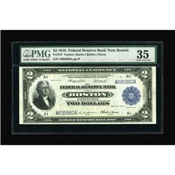 Fr. 747 $2 1918 Federal Reserve Bank Note PMG