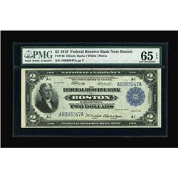 Fr. 749 $2 1918 Federal Reserve Bank Note PMG