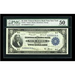 Fr. 751 $2 1918 Federal Reserve Bank Note PMG