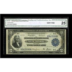 Fr. 751 $2 1918 Federal Reserve Bank Note CGA