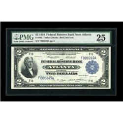 Fr. 763 $2 1918 Federal Reserve Bank Note PMG