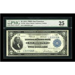 Fr. 780 $2 1918 Federal Reserve Bank Note PMG