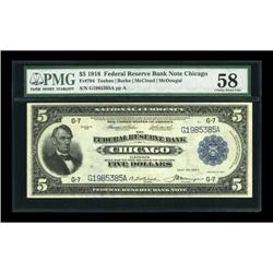 Fr. 794 $5 1918 Federal Reserve Bank Note PMG