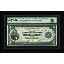 Fr. 794 $5 1918 Federal Reserve Bank Note PMG