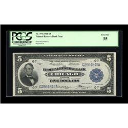 Fr. 794 $5 1918 Federal Reserve Bank Note PCGS