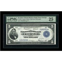 Fr. 794 $5 1918 Federal Reserve Bank Note PMG