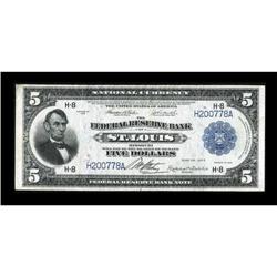 Fr. 796 $5 1918 Federal Reserve Bank Note Very