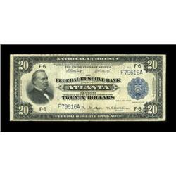 Fr. 823 $20 1918 Federal Reserve Bank Note Fine.