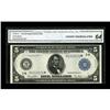 Image 1 : Fr. 851a $5 1914 Federal Reserve Star Note CGA