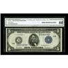Image 1 : Fr. 851c $5 1914 Federal Reserve Note CGA Gem