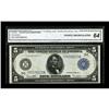Image 1 : Fr. 855a $5 1914 Federal Reserve Note CGA Choice