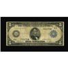 Image 1 : Fr. 857 $5 1914 Federal Reserve Star Note Very