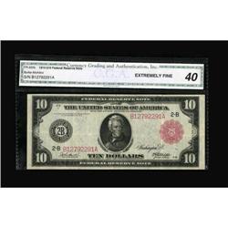 Fr. 893b $10 1914 Red Seal Federal Reserve Note