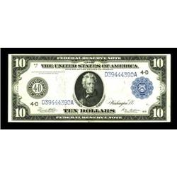 Fr. 919a $10 1914 Federal Reserve Note Choice