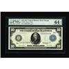 Image 1 : Fr. 929 $10 1914 Federal Reserve Note PMG Choice
