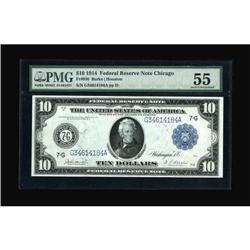 Fr. 930 $10 1914 Federal Reserve Note PMG About