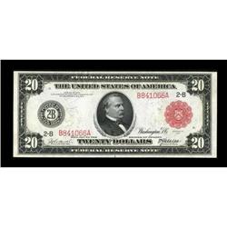 Fr. 953a $20 1914 Red Seal Federal Reserve Note