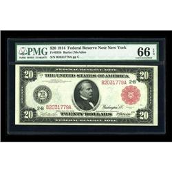 Fr. 953b $20 1914 Red Seal Federal Reserve Note