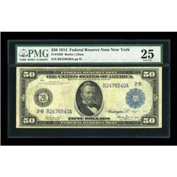 Fr. 1029 $50 1914 Federal Reserve Note PMG Very