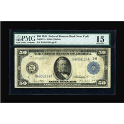 Fr. 1031b $50 1914 Federal Reserve Note PMG