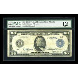 Fr. 1044 $50 1914 Federal Reserve Note PMG Fine
