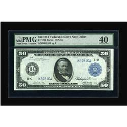 Fr. 1064 $50 1914 Federal Reserve Note PMG